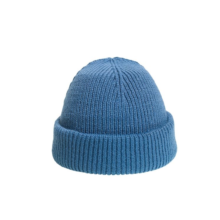 Шапка ТАЙНА Beanie Short, голубой