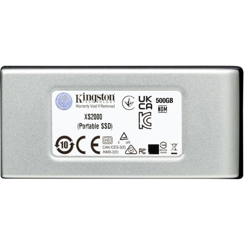 Твердотельный накопитель Kingston External SSD XS2000 BOC 2Tb USB 3.2 Gen 2x2 R2000/W2000 MB/s (SXS2000/2000GA)