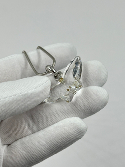 Кулон Бабочка Swarovski