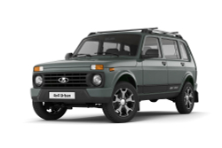 Рейлинги с поперечинами "Усиленные" ЛАДА 4x4 2131 (1995-2020) черный / PT Group