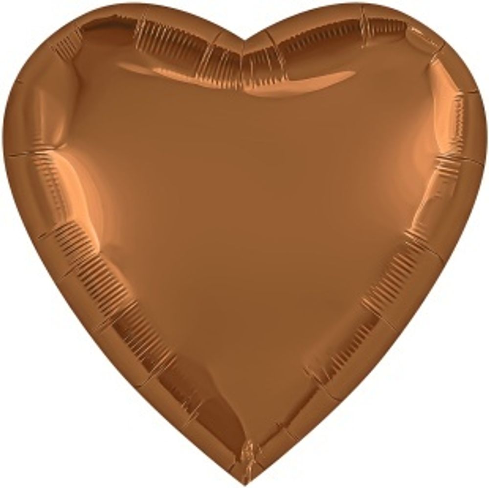 Ag Шар 36'' / 91 см сердце, Терракота, Бохо (БГ-150)  Изображение2