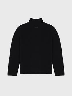 Свитер Calvin Klein Wool Blend Mock Neck Black