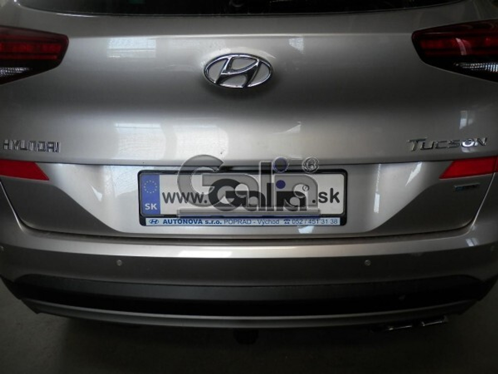 Фаркоп оцинкованный Galia H103A для Hyundai Tucson 2018-(паспорт и сертификат в комплекте)(без электрики)