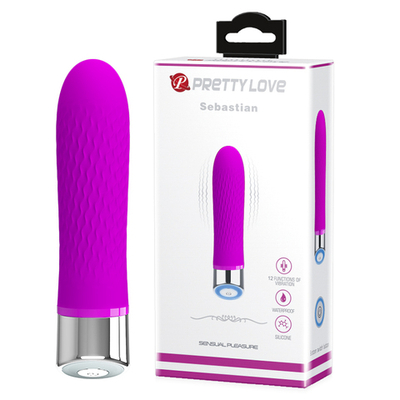 Вибропуля Pretty Love Sebastian Фиолетовая BI-014611