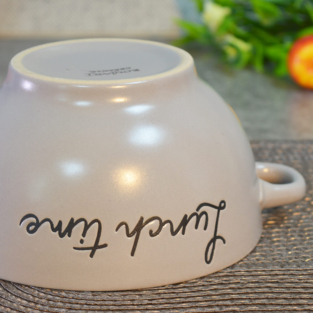 Бульонница 650мл "Время ланча"