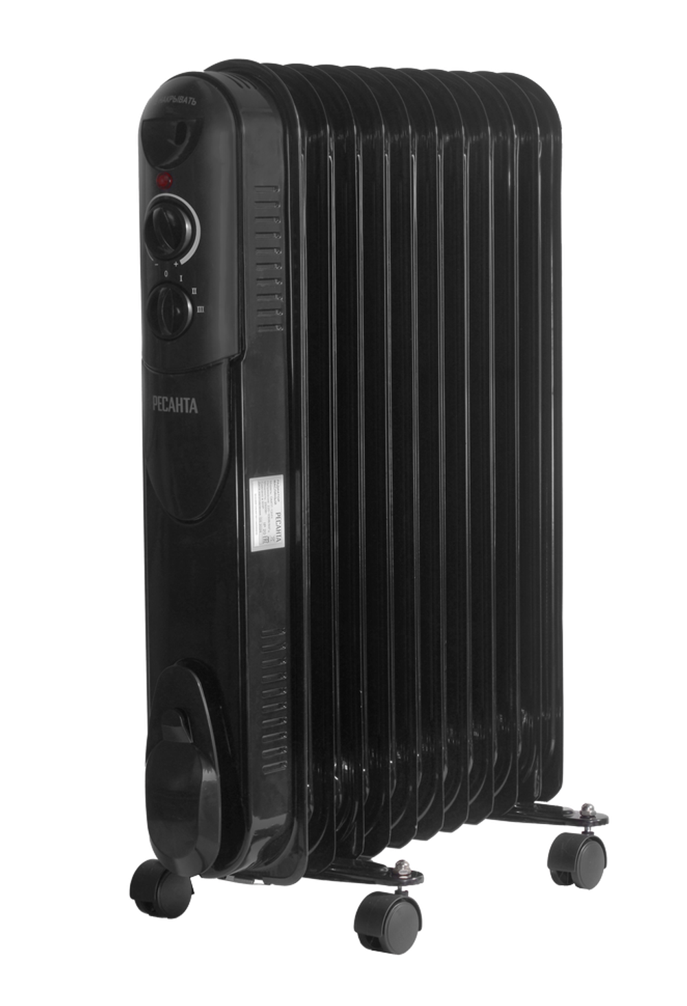 Масляный радиатор Ресанта ОМПТ-12НЧ