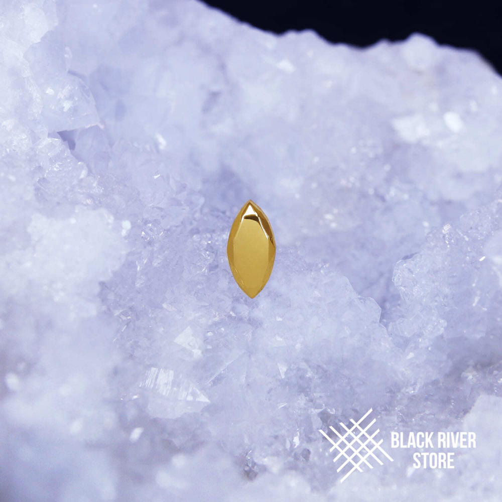 1K Marquise Edge PVD Yellow