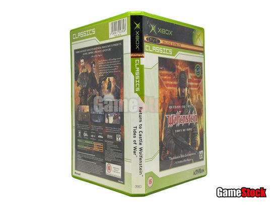 Xbox Original Return to Castle Wolfenstein: Tides of War (Б/У, Английская версия)