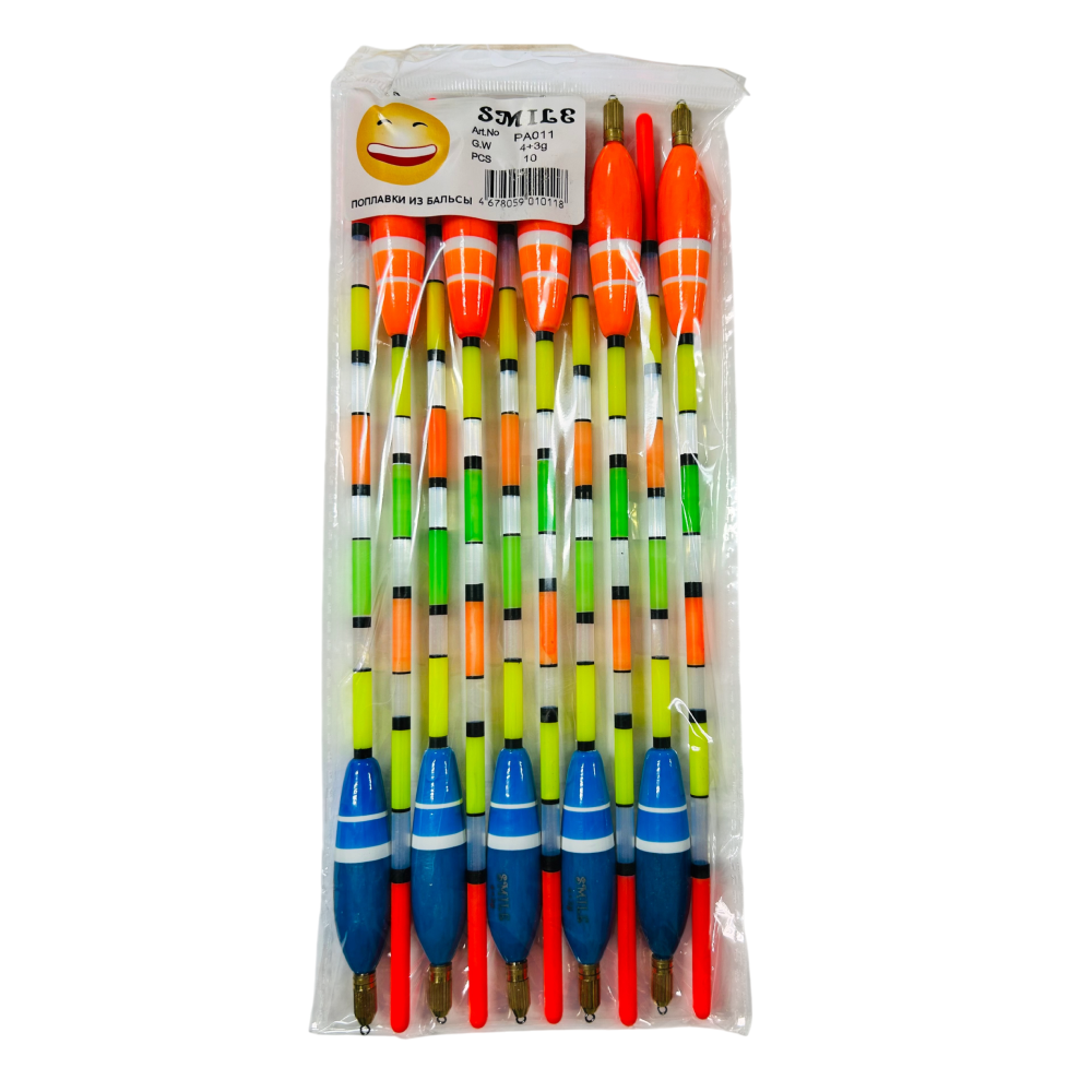 Набор поплавков (Дальний заброс) 4+3g PA011 №16