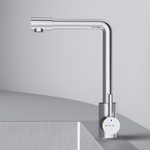 Смеситель для кухни с L-изливом, хром AM.PM X-Joy S F85B05000