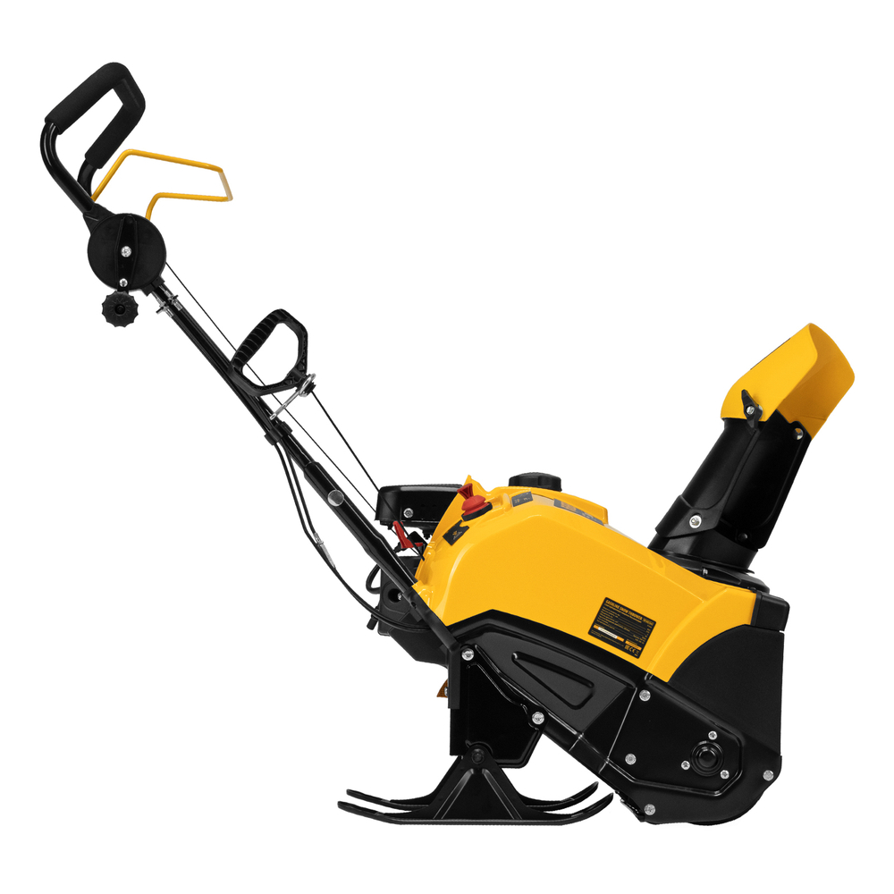 Бензиновая снегоуборочная машина SB 460 Sled, 99cc, лыжи ручной старт// Denzel