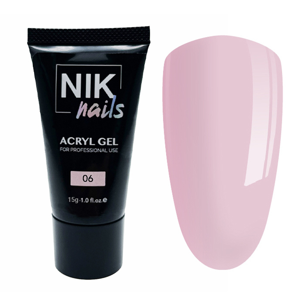 NIK nails ACRYL GEL #06 15g