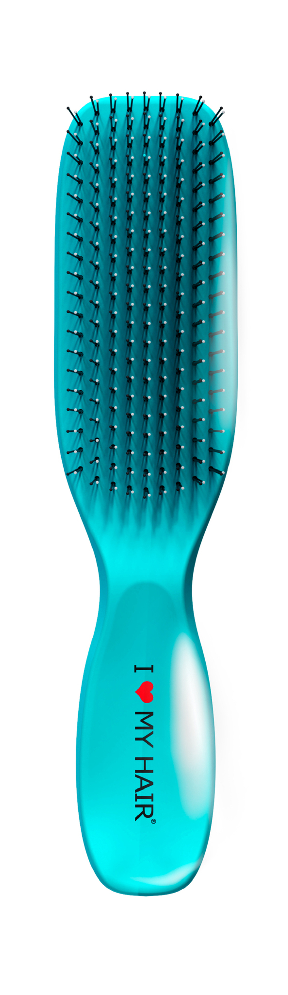 I Love My Hair Щётка "Spider Classic" 1501 M, глянцевая бирюзовая