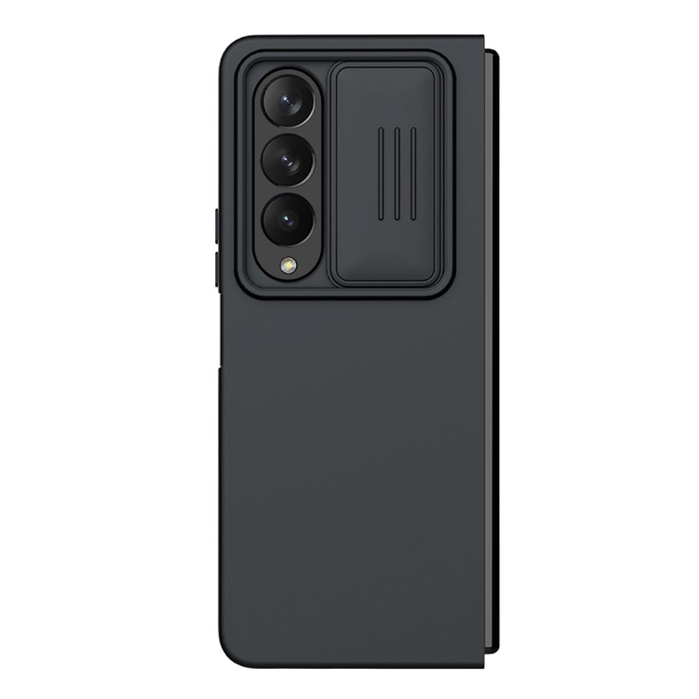 Чехол от Nillkin для Samsung Galaxy Z Fold 4 5G, серия CamShield Silky Silicone с защитной шторкой для камеры