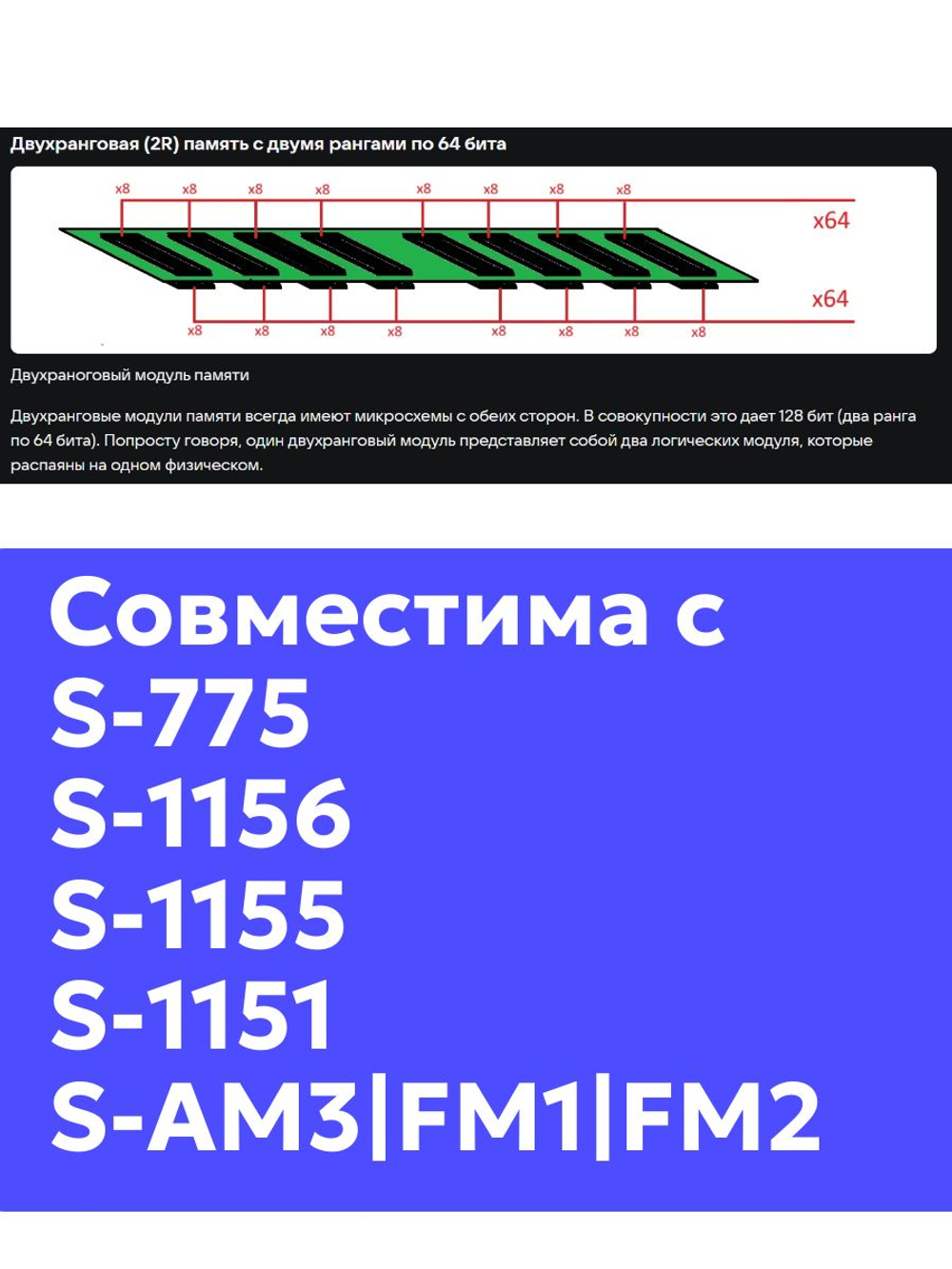 Оперативная память DIMM DDR3 SMS 4Gb 1333MHz