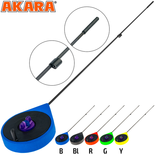 Удочка зимняя Akara Akara Ultra Sport Blue (хлыст карбон)
