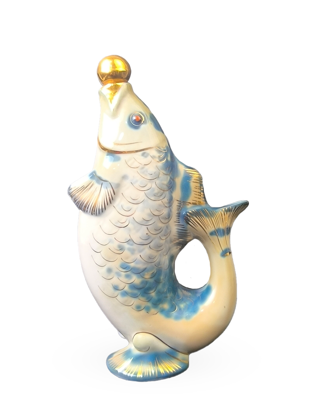 Штоф для крепких напитков "Рыба" Рижский завод