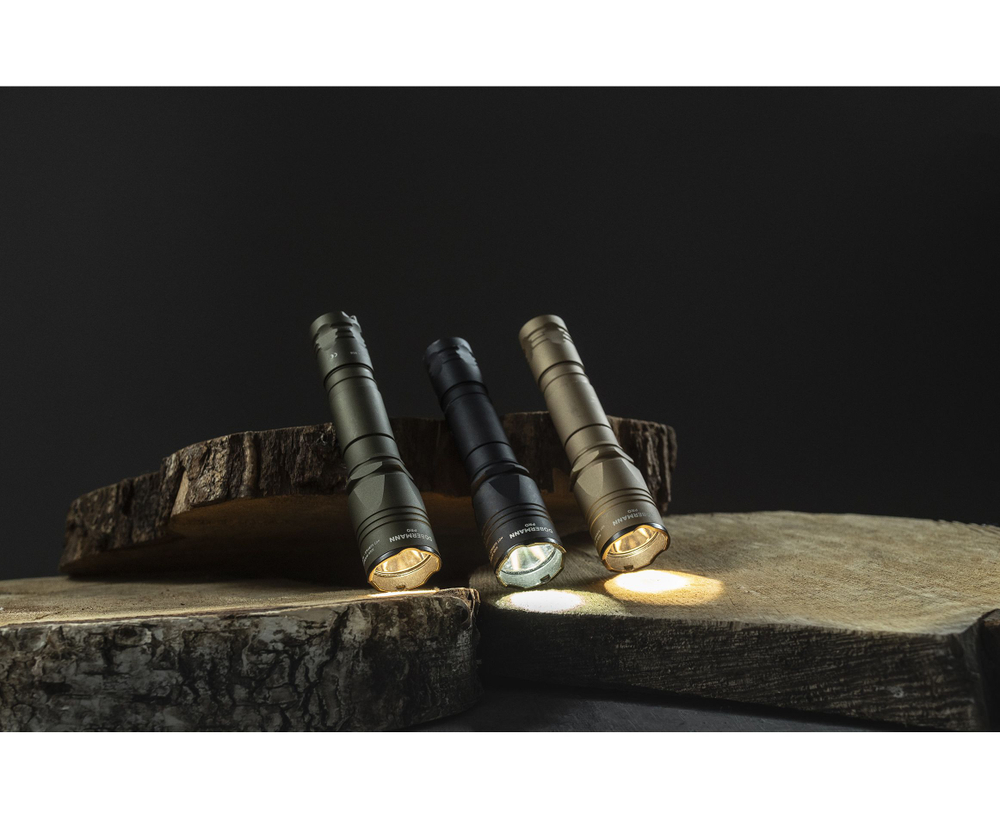 Фонарь светодиодный тактический Armytek Dobermann Pro Magnet USB, 1500 лм, холодный свет, песочный