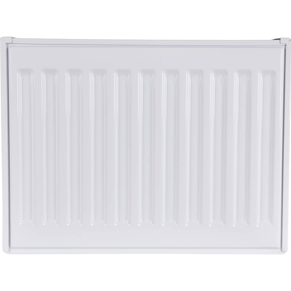 Радиатор панельный профильный ROMMER Compact тип 22 - 300x400 мм (подкл.боковое, белый)