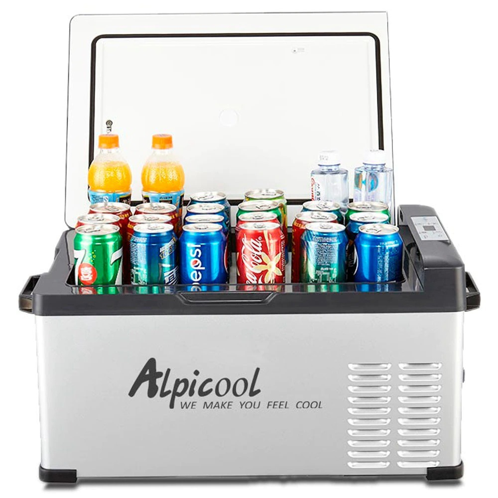 Компрессорный автомобильный холодильник Alpicool C30 (Альпикул 30 литров) 12/24/110/220 Вольт