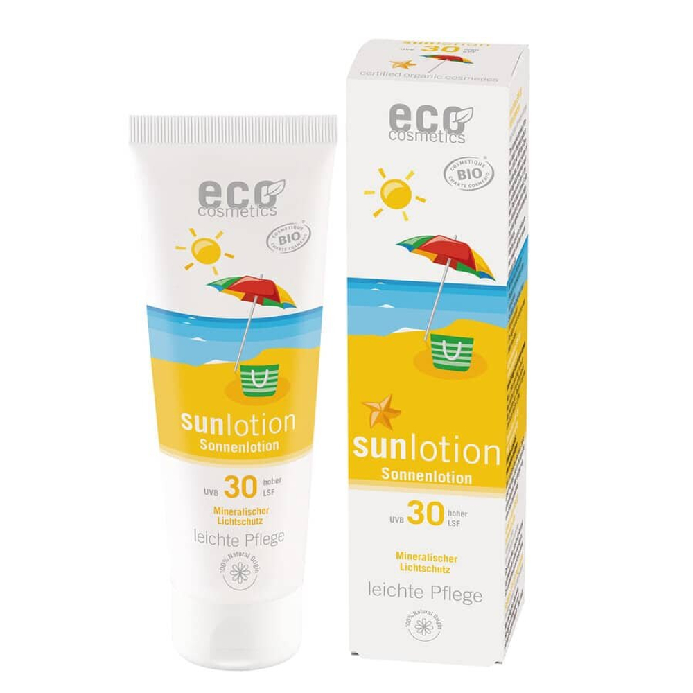 Солнцезащитный лосьон Eco Cosmetics SPF 30, 125 мл