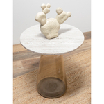 Столик кофейный odd, D50 см, бежевый