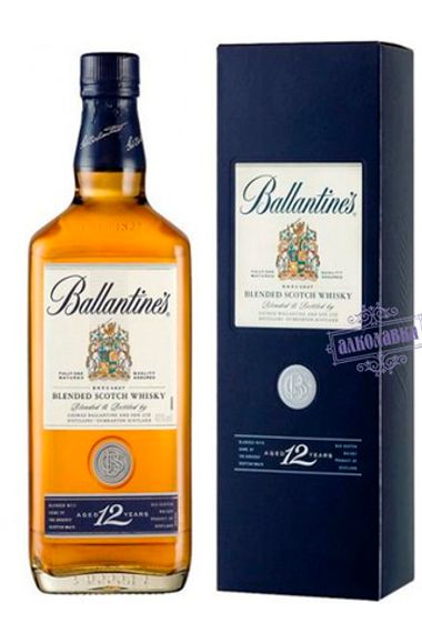 Баллантайнс. Шотландский виски, 12 лет выдержки. 0,7 л.