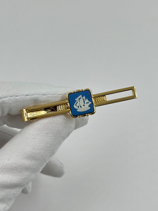Зажим для галстука Парусник Wedgwood