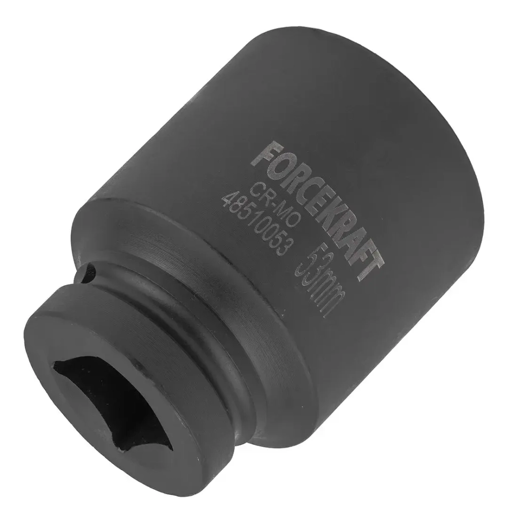 Головка ударная глубокая 1'', 53мм (6гр.) FORCEKRAFT FK-48510053