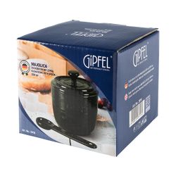 Сахарница с ложкой керамическая Gipfel Majolica 3916 0,25 л