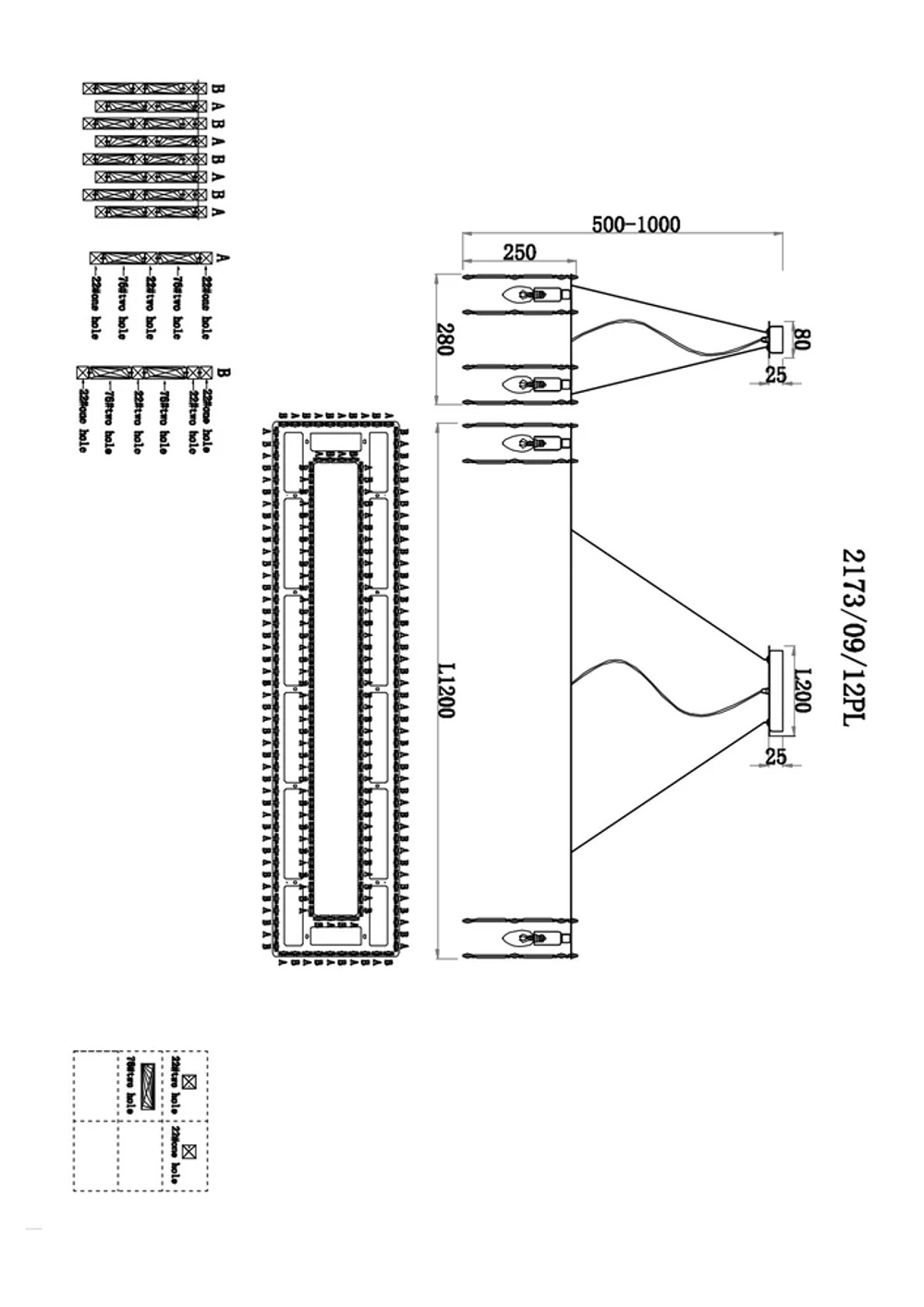 Подвесная люстра Stilfort SPLENDY 2173/09/12PL