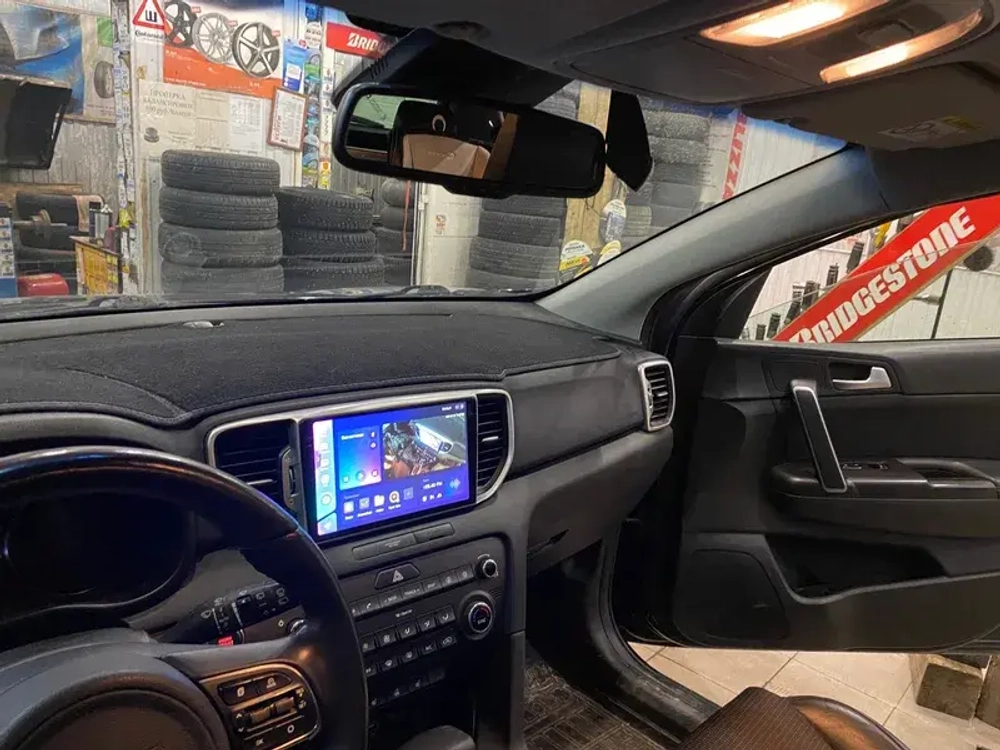 Магнитола для KIA Sportage 2016-2018 - FarCar DX576M монитор 9.5" IPS на Android 13, 4+64Гб, CarPlay