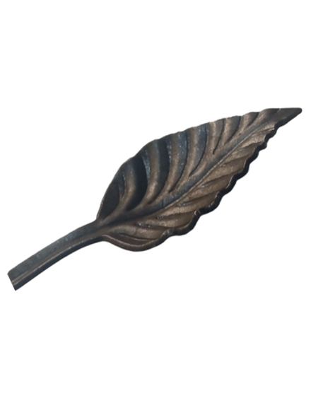 Кованый элемент лист 100 х 41 мм, 1 шт.