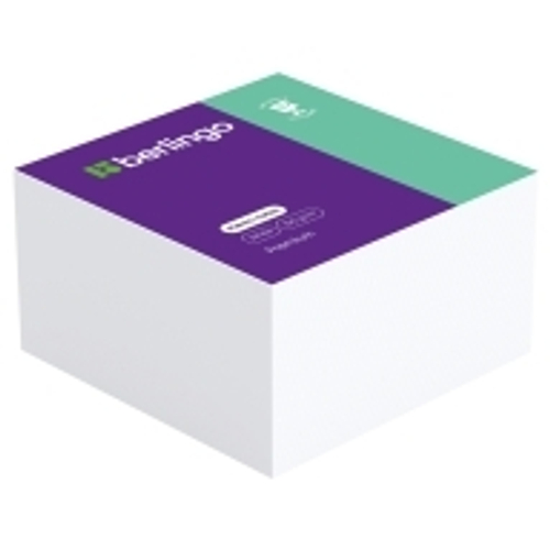 Блок для записи Berlingo "Premium" 9*9*4,5см, белый, 100% белизна ZP8601