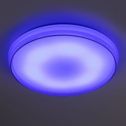 Светильник потолочный светодиодный ЭРА SPB-6-80-RC Solar RGBD с ДУ динамическое 80Вт