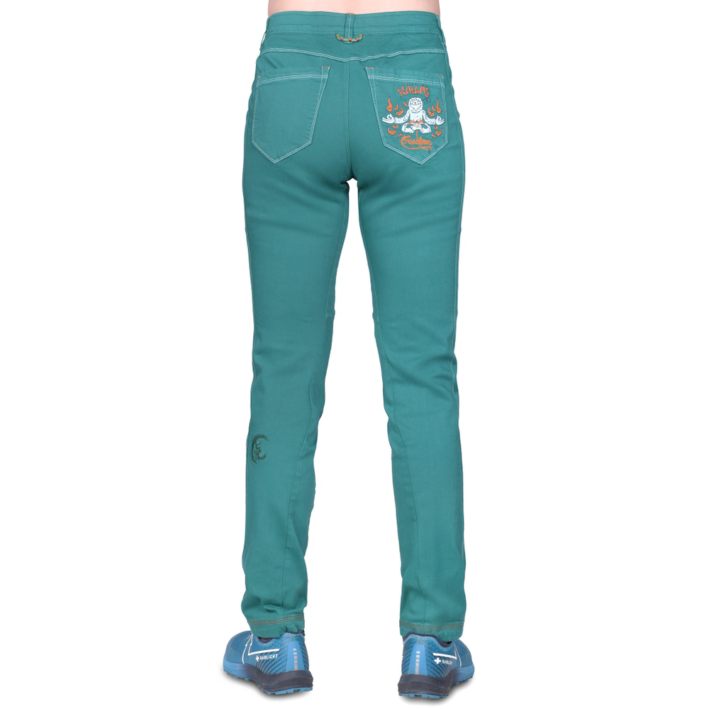 Kailas брюки 9a Rock Climbing Washed Denim W's KG520379