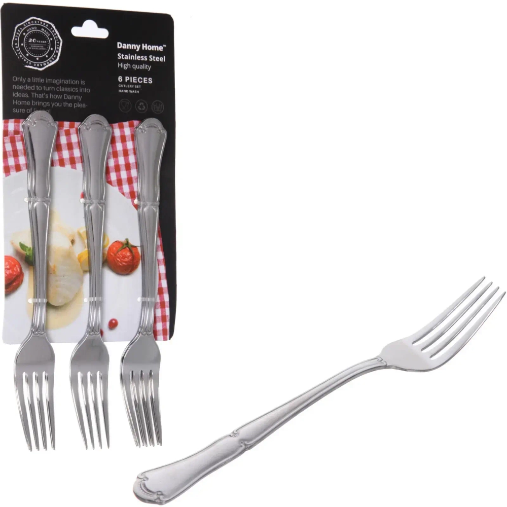 Набор столовых вилок 6шт «MONDIAL» на блистере