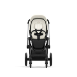 Коляска Cybex Priam IV 3 в 1 цвет Off White на шасси Matt Black