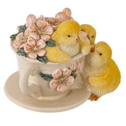 GAEM Фигурка декоративная "Цыплята", L10 W7 H7 см