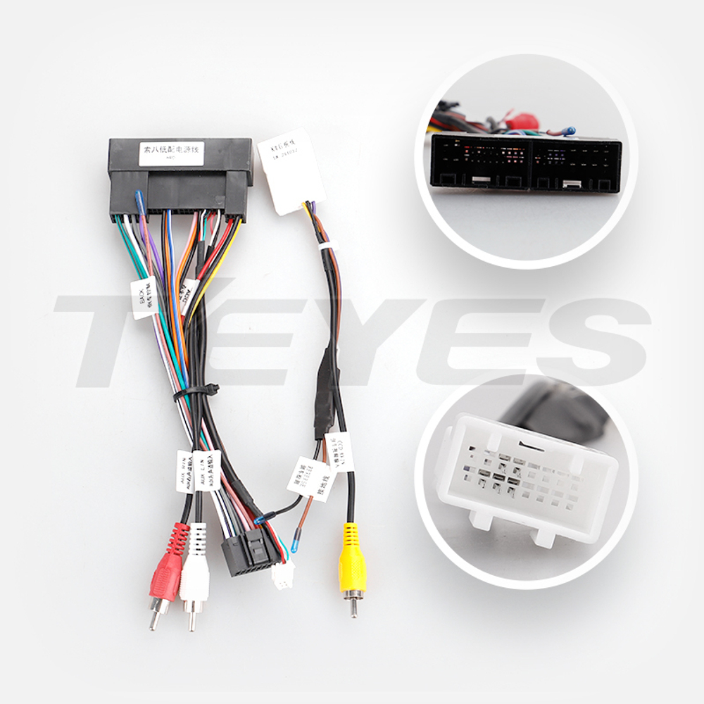 Комплект рамки с разъёмами 9" Hyundai Elantra 5 2013-2015 - Car-Smart 7062F2