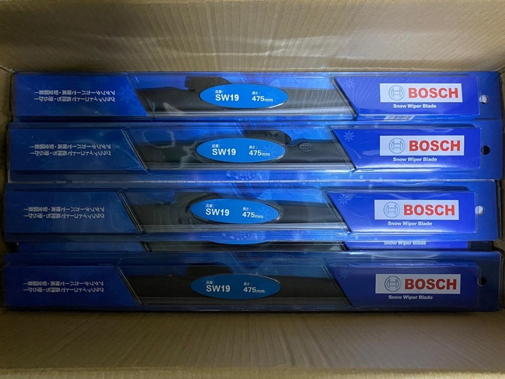 Зимние щетки стеклоочистителя BOSCH (16/400 мм) каркасная, крючок