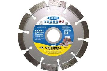 Алмазный диск универсальный OSBORN U4 (125х2.2x22.23 мм) DRONCO 4124185102