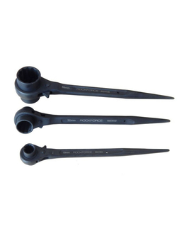 Ключ трещоточный ступичный усиленный 19х24 RockForce##Rock FORCE RF-8221924