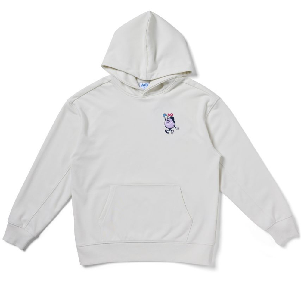Кофта для девочки теннисная Australian Open Kids - lily white
