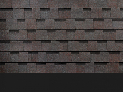 Ламинированная черепица Серия Dragon Lux, изюм