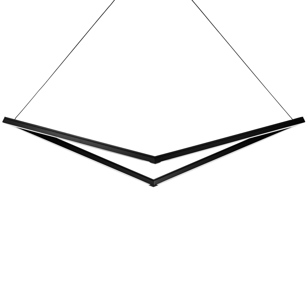 739297 Люстра PALLA 32W LED 1280LM ЧЕРНЫЙ 3000K