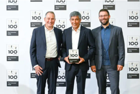 Награда TOP 100: Ранга Йогешвар отмечает инновационный потенциал компании POLYTOP.