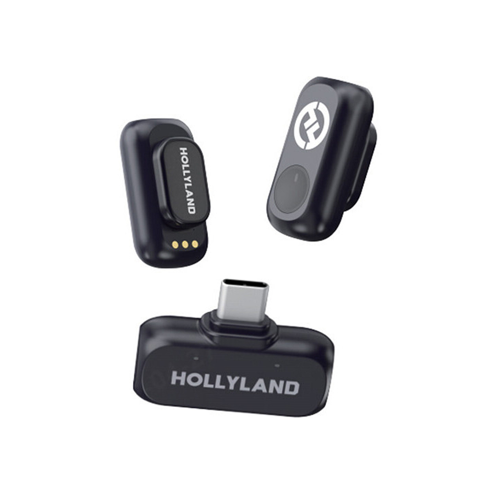 Петличный микрофон Hollyland Lark A1 Duo Черный