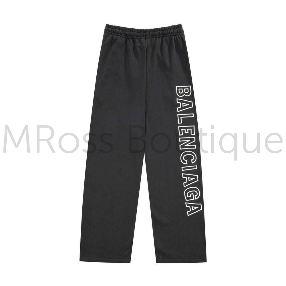 Спортивные штаны Balenciaga Outline премиум класса