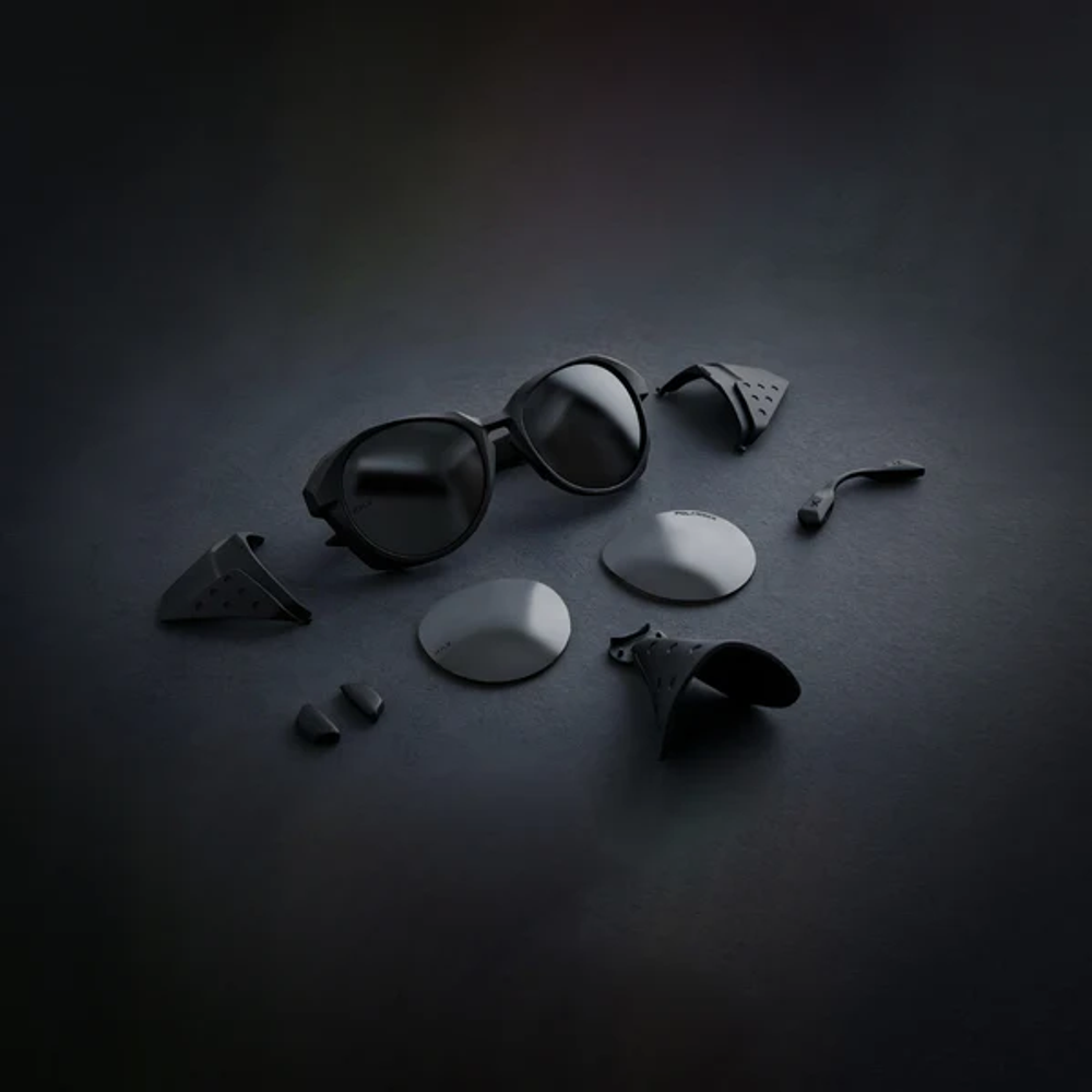 Спортивные очки HILX Oracle / Matt Black / Black Mirror Lens + Brown Mirror Polarized